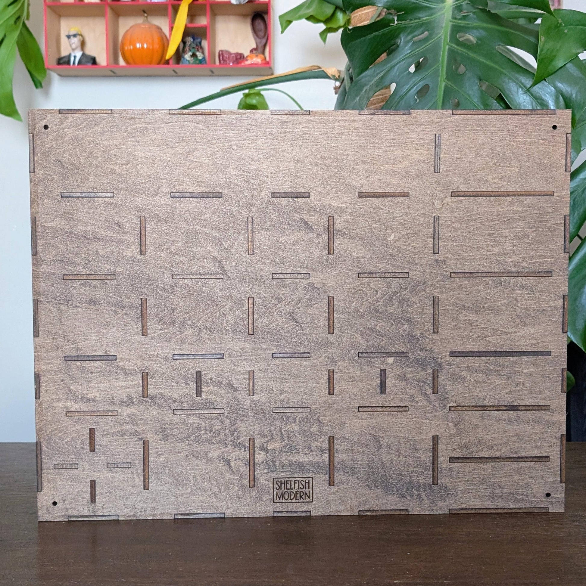 Shadow Box Wooden Display Shelf - Wall Cubby Shelf - Multiple Compartment Sizes - #7a - Trinket Shelf - Curio Cabinet