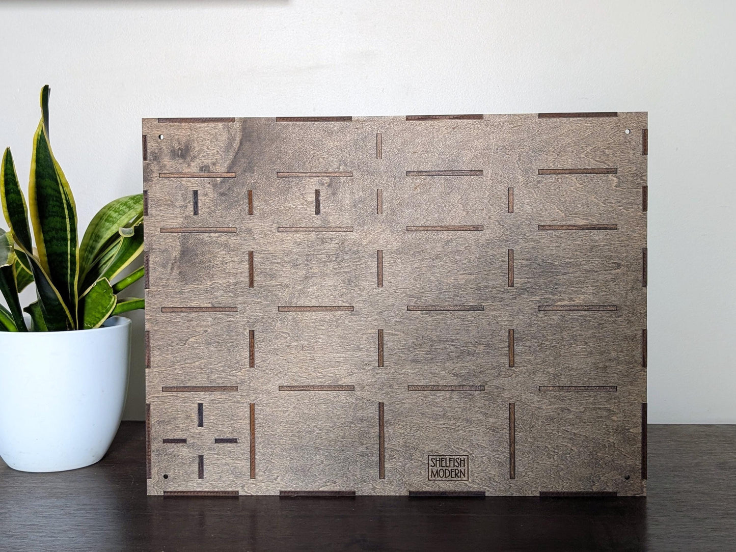 Shadow Box Wooden Display Shelf - Wall Cubby Shelf - Multiple Compartment Sizes - #1 - Trinket Shelf - Curio Cabinet