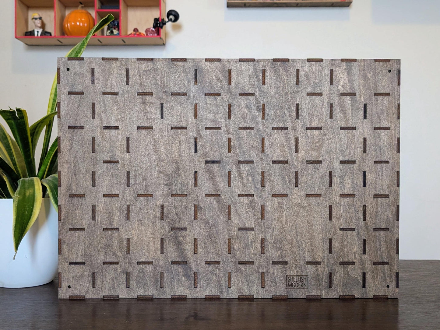 Shadow Box Wooden Display Shelf - Wall Cubby Shelf - Multiple Compartment Sizes - #36b - Trinket Shelf - Curio Cabinet