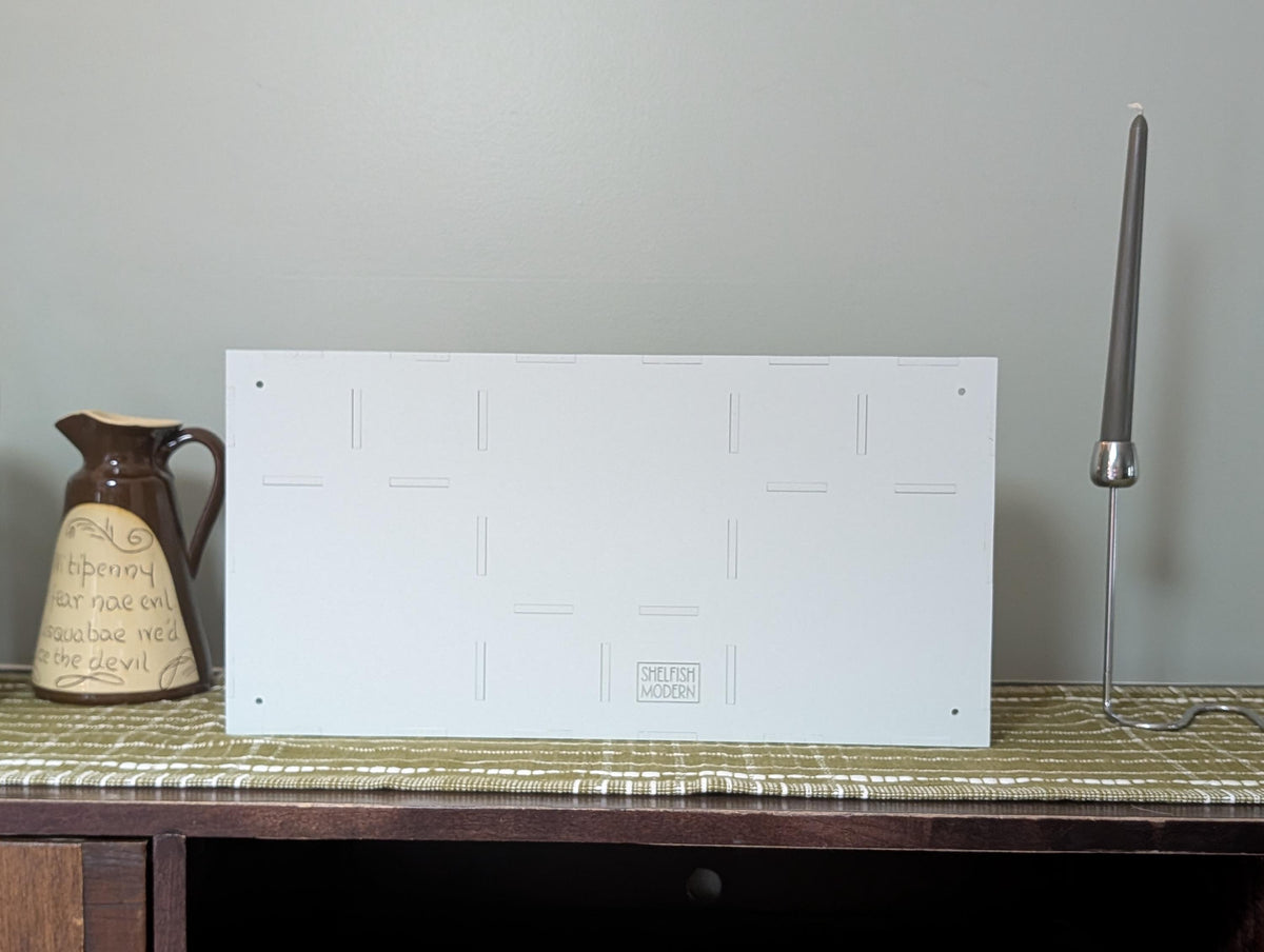 Shadow Box Wooden Display Shelf - Wall Cubby Shelf - Multiple Compartment Sizes - #98 - Trinket Shelf - Curio Cabinet - Medium