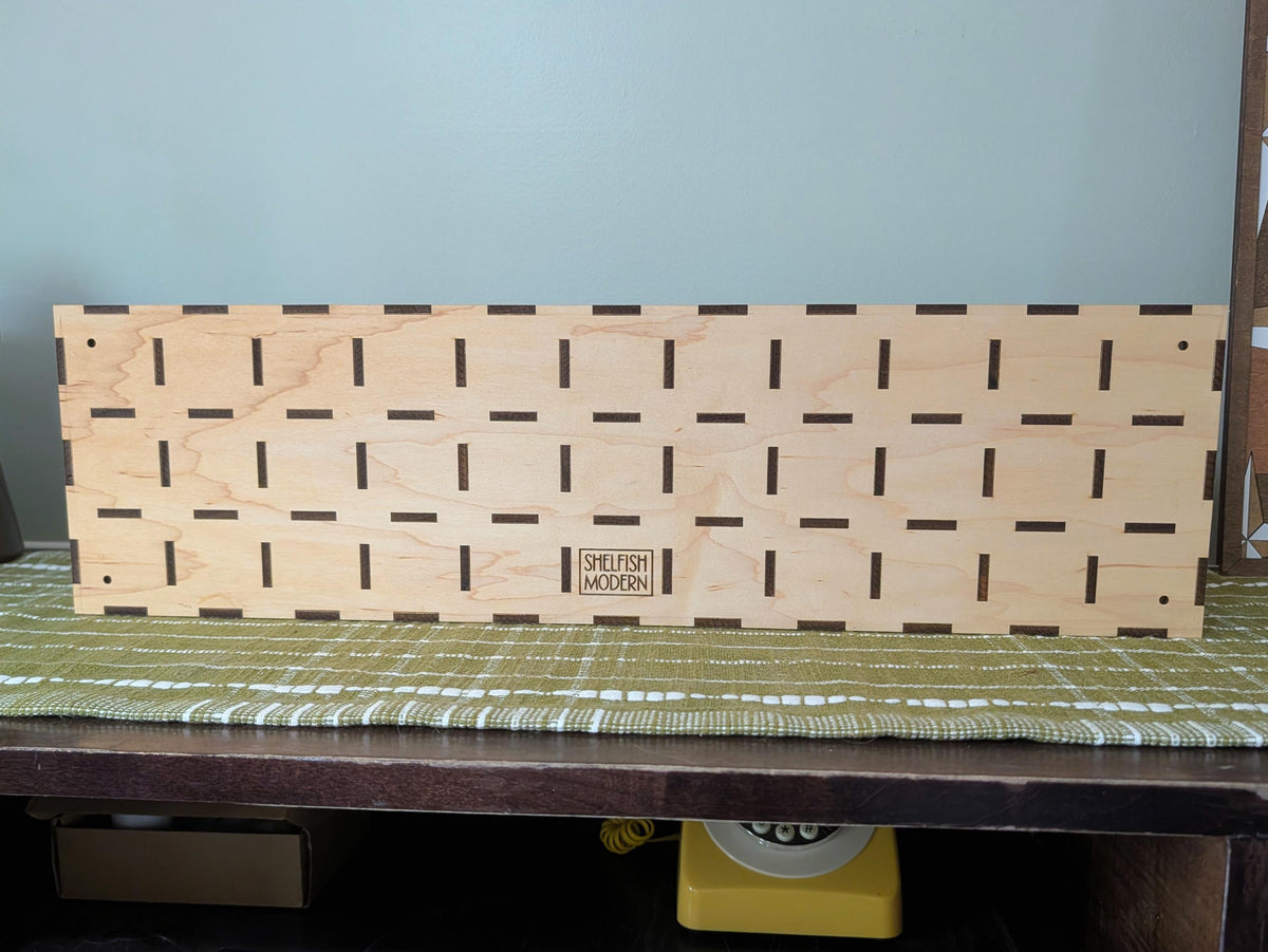 33 Compartment Wooden Display Shelf - 2x2 - Trinket Shelf - Curio Cabinet - Cubic