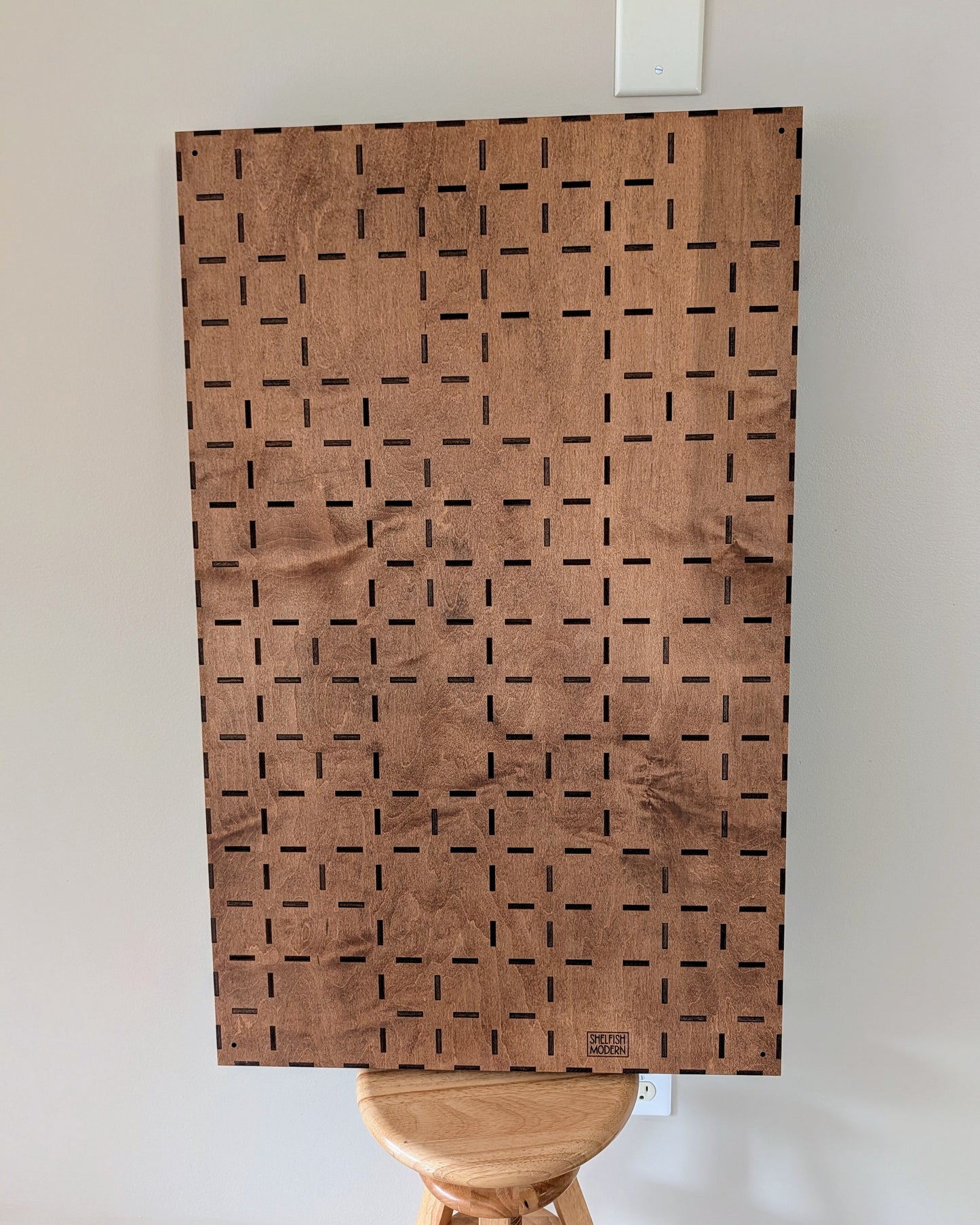 Shadow Box Wooden Display Shelf - Wall Cubby Shelf - Multiple Compartment Sizes - #66 - Trinket Shelf - Curio Cabinet - Oversize