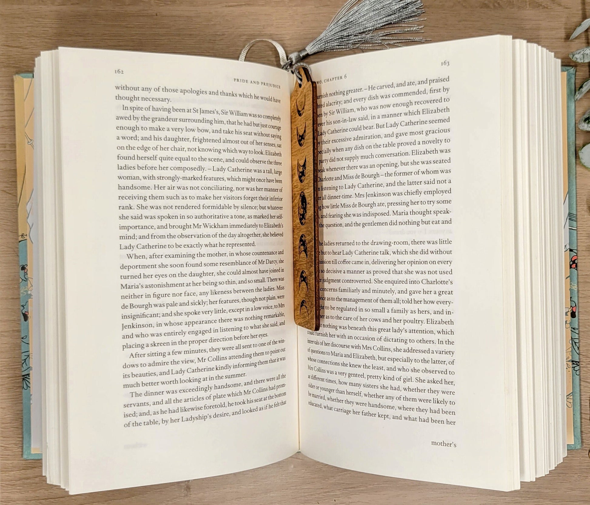 Moonphase Bookmark - Witchy Bookmark - Custom Bookmark - Stocking Stuffer - Reader Gifts- Book Lover Gift