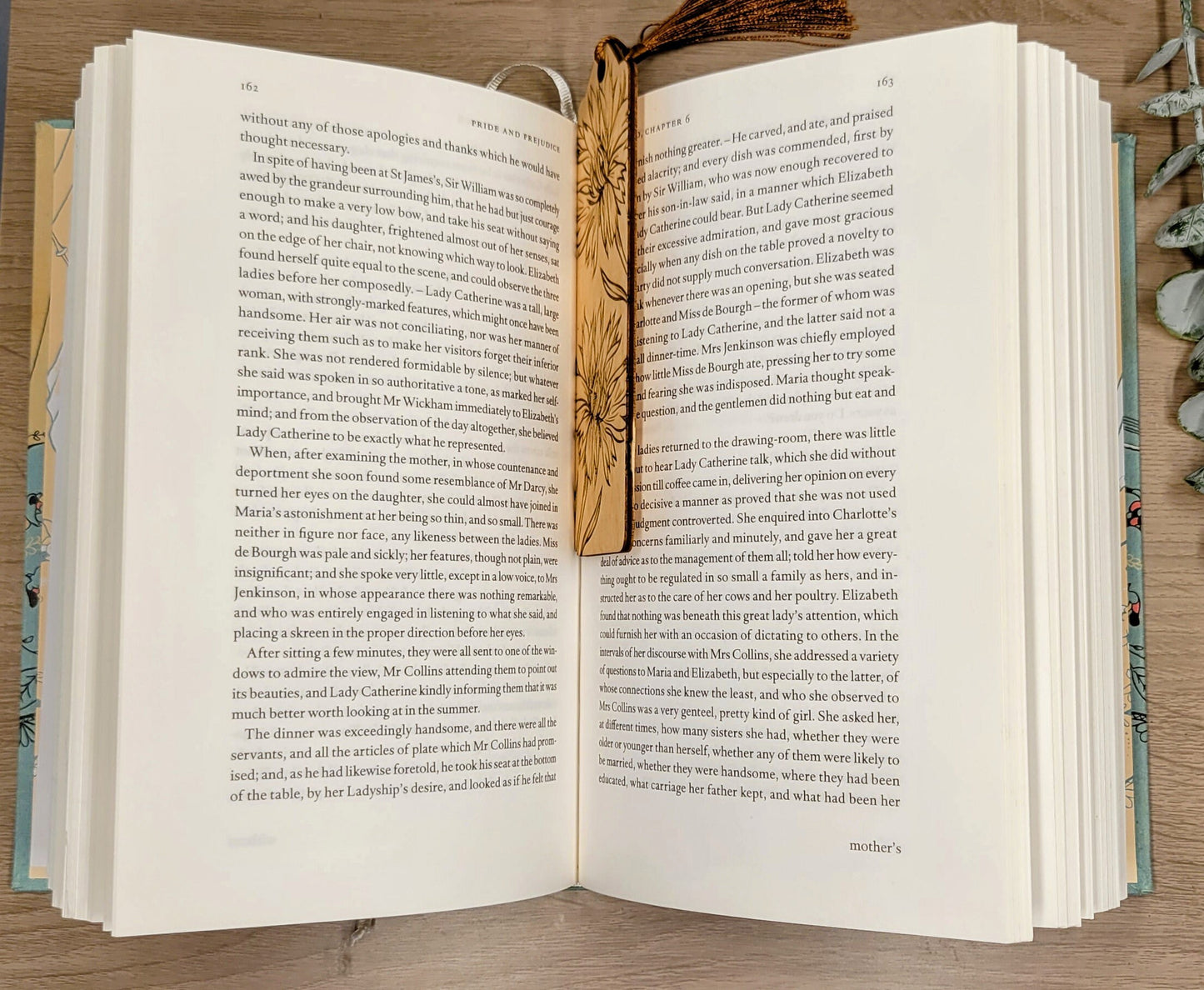 Wild flower Dandelion Floral Bookmark - Custom Bookmark - Stocking Stuffer - Reader Gifts- Book Lover Gift