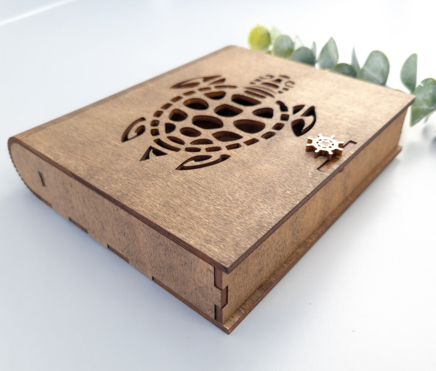 Sea Turtle Box - Custom Box - Jewelry Box- Turtle Gift - Custom Gift Box - Ocean Box Decor - Turtle Decor - Sea Turtle Decor Gift
